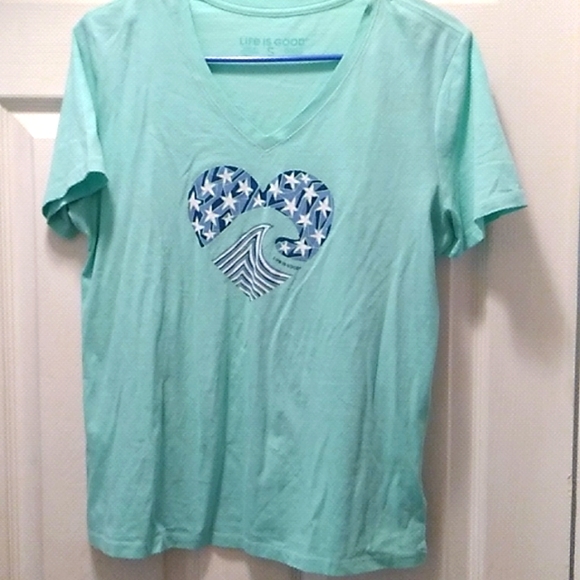 Nwt Life is Good Tshirt (S Petite) - Picture 3 of 6